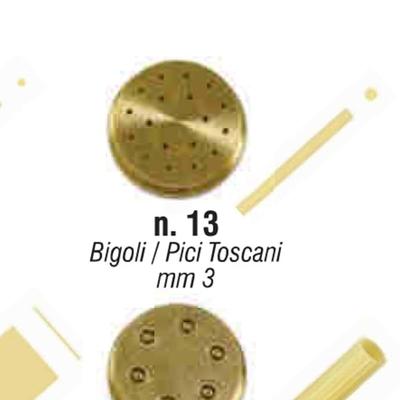 Univex BIGOLI/PICI TOSCANI 3mm Bigoli/Pici Toscani Mold #13 for UPasta