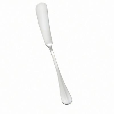 Winco 0034-12 6 5/8" Butter Knife with 18/8 Stainless Steel Grade, Stanford Pattern