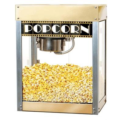 Winco 11068 Countertop Electric Popcorn Machine w/ 6 oz Kettle - Cinema DÃ©cor, 120v