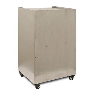 Winco 30087 Pedestal Base for Silver Screen 8 oz Popcorn Machines - 20"W x 17"D x 33"H, Stainless Steel