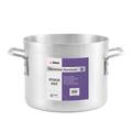 Winco ALHP-40 40 qt Aluminum Stock Pot, 6 mm. Thick, Riveted Handles, White