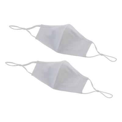 Winco MSK-2WML M/L Reusable Face Masks w/ Adjustable Clip - 7 1/4