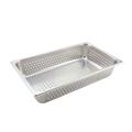 Winco SPFP4 Full Size Steam Pan, Stainless, Stainless Steel