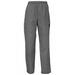 Winco UNF-4KL Newbury Chef's Pants w/ Elastic Waist & Drawstring - Poly/Cotton, Houndstooth, Large, Multi-Colored