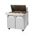 Turbo Air MST-36-15-N6 M3 36" Sandwich/Salad Prep Table w/ Refrigerated Base, 115v, Stainless Steel