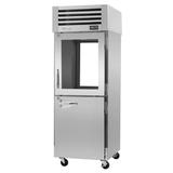 Turbo Air PRO-26R-GSH-PT-N 29" 1 Section Pass-Thru Refrigerator, (2) Glass Doors, (2) Solid Doors, Right Hinge, 115v, Stainless Steel