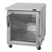 Turbo Air PUR-28-G-N PRO Series 27 1/2" W Undercounter Refrigerator w/ (1) Section & (1) Door, 115v, Silver