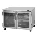 Turbo Air PUR-48-G-N 48 1/4" W Undercounter Refrigerator w/ (2) Sections & (2) Doors, 115v, Stainless Steel