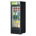 Turbo Air TGF-23SD-N Super Deluxe 27" 1 Section Display Freezer w/ Swing Door - Bottom Mount Compressor, Black, 115v, Bottom-Mount Compressor