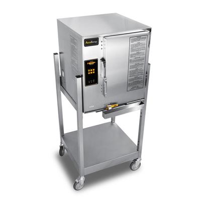 AccuTemp E62401E060SGL 6 Pan Convection Commercial Steamer - Stand, Holding Capabilty, 240v/1ph