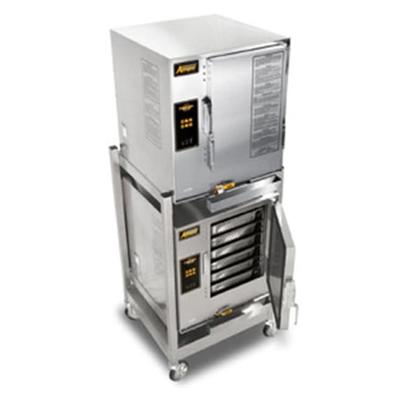 AccuTemp E62403D130DBL 12 Pan Covection Commercial Steamer - Holding Capability, 240v/3ph