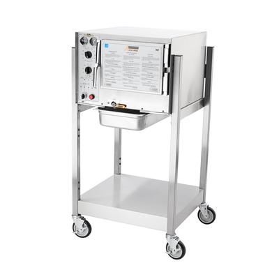 AccuTemp S32083D100SGL (3) Pan Convection Commercial Steamer - Stand, Holding Capabilty, 208v/3ph