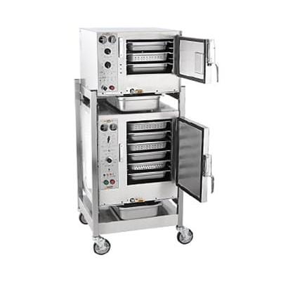 AccuTemp S3/S62403D110 (9) Pan Convection Commercial Steamer - Stand, Holding Capabilty, 240v/3ph