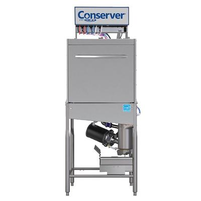 Jackson CONSERVER XL-E-FL Conserver Low Temp Door Type Dishwasher w/ 39 Racks/hr Capacity, 115v, Single Rack, Stainless Steel
