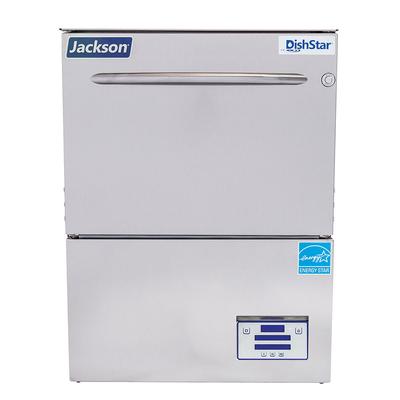 Jackson DISHSTARHT-E 230 DishStar High Temp Rack Undercounter Dishwasher w/ 27 Racks/hr Capacity, Built-in Booster, 230v/1ph, Stainless Steel