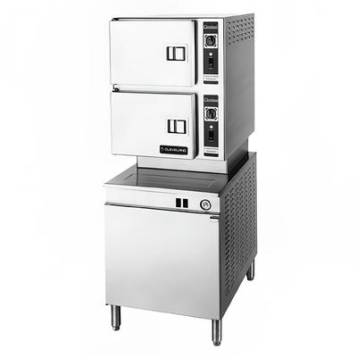 Cleveland 24CEM24 208/3 (6) Pan Convection Commercial Steamer - Cabinet, 208v/3ph, Pressureless, 6 Pan, Stainless Steel