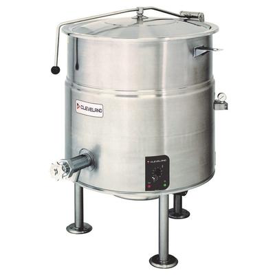 Cleveland KEL30 2403 30 gal Steam Kettle - Stationary, 2/3 Jacket, 240v/3ph, 30-Gallon Capacity, 240 V, Stainless Steel