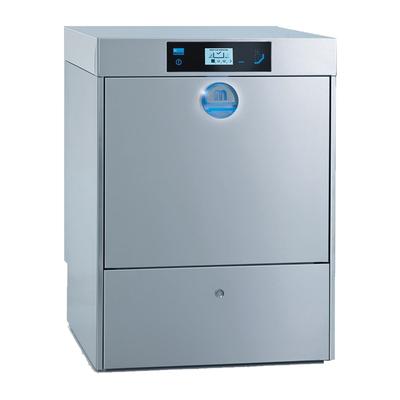 Meiko UM+ 208/1 M-iClean High Temp Rack Undercounter Dishwasher w/ 37 Racks/hr Capacity, Built-in Booster, 208v/1ph, Stainless Steel