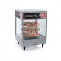 Nemco 6450-4 22 1/4" Rotating Heated Pizza Merchandiser w/ 4 Levels, 120v, Stainless Steel