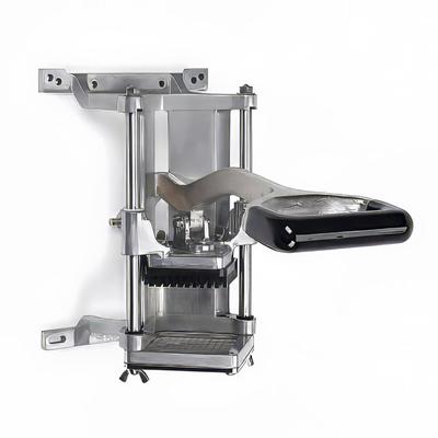 Nemco 55450-4 4 Section Food Cutter Wedger w/ Short Throw Handle & Wall Or Countertop Mount, Silver