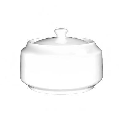 ITI DO-61 14 oz Dover Sugar Bowl - Porcelain, European White