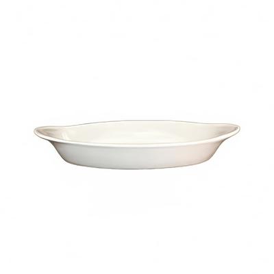 ITI WRO-15-AW 15 oz. Oval, Rarebit - Ceramic, American White