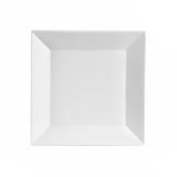 CAC KSE7 7" Square Kingsquare Salad Plate - Porcelain, Super White