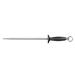 Dexter Russell 12SB-12 Traditional 12" Smooth Butcher Steel w/ Polypropylene Handle, Carbon Steel, Black