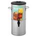 Bloomfield 8799-3G 3 gal Round Iced Tea Dispenser w/ Handles, 3 Gallon, Stainless Steel