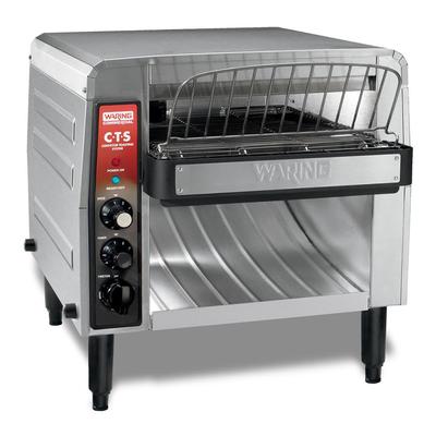 Waring CTS1000B Conveyor Toaster - 1000 Slices/hr w/ 2" Product Opening, 208v/1ph, 208 V, 2700W, Stainless Steel