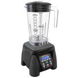 Waring MX1500XTX Countertop Drink Commercial Blender w/ Copolyester Container, Pre-Programmed, 64-oz. BPA-Free Container, Sound Enclosure, Black, 120 V