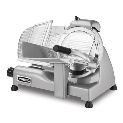 Waring WCS220SV Manual Meat & Cheese Commercial Slicer w/ 8 1/2