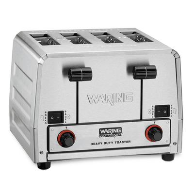 Waring WCT855 Slot Toaster w/ 4 Slice Capacity & 1 1/2"W Product Opening, 240v, Stainless Steel