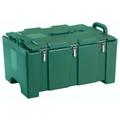 Cambro 100MPC519 Camcarriers Insulated Food Carrier - 40 qt w/ (1) Pan Capacity, Green, Handles, 4-Hr. Hold Time