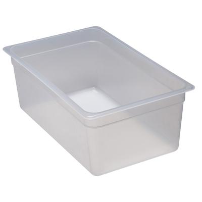 Cambro 18PP190 8"D Full Size Food Pan, 8" Deep, Clear