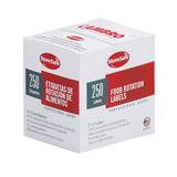 Cambro 23SLINB250 StoreSafe Food Rotation Labels - 2" x 3", White