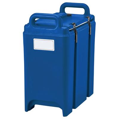 Cambro 350LCD186 3 3/10 gal Camtainer Insulated Soup Dispenser, Navy Blue
