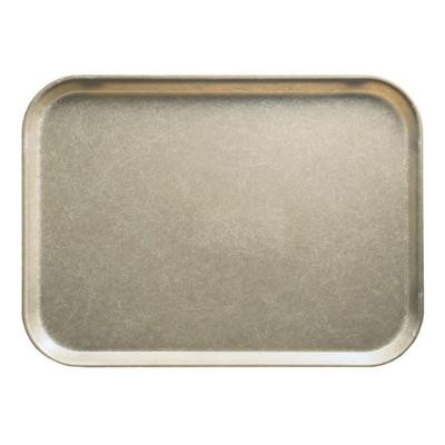 Cambro 810104 Fiberglass Camtray Cafeteria Tray - 9 4/5"L x 8"W, Desert Tan, Beige, 1 Dozen