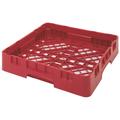 Cambro BR258163 Camrack Base Rack - Full Size, 1 Compartment, 4"H, Red