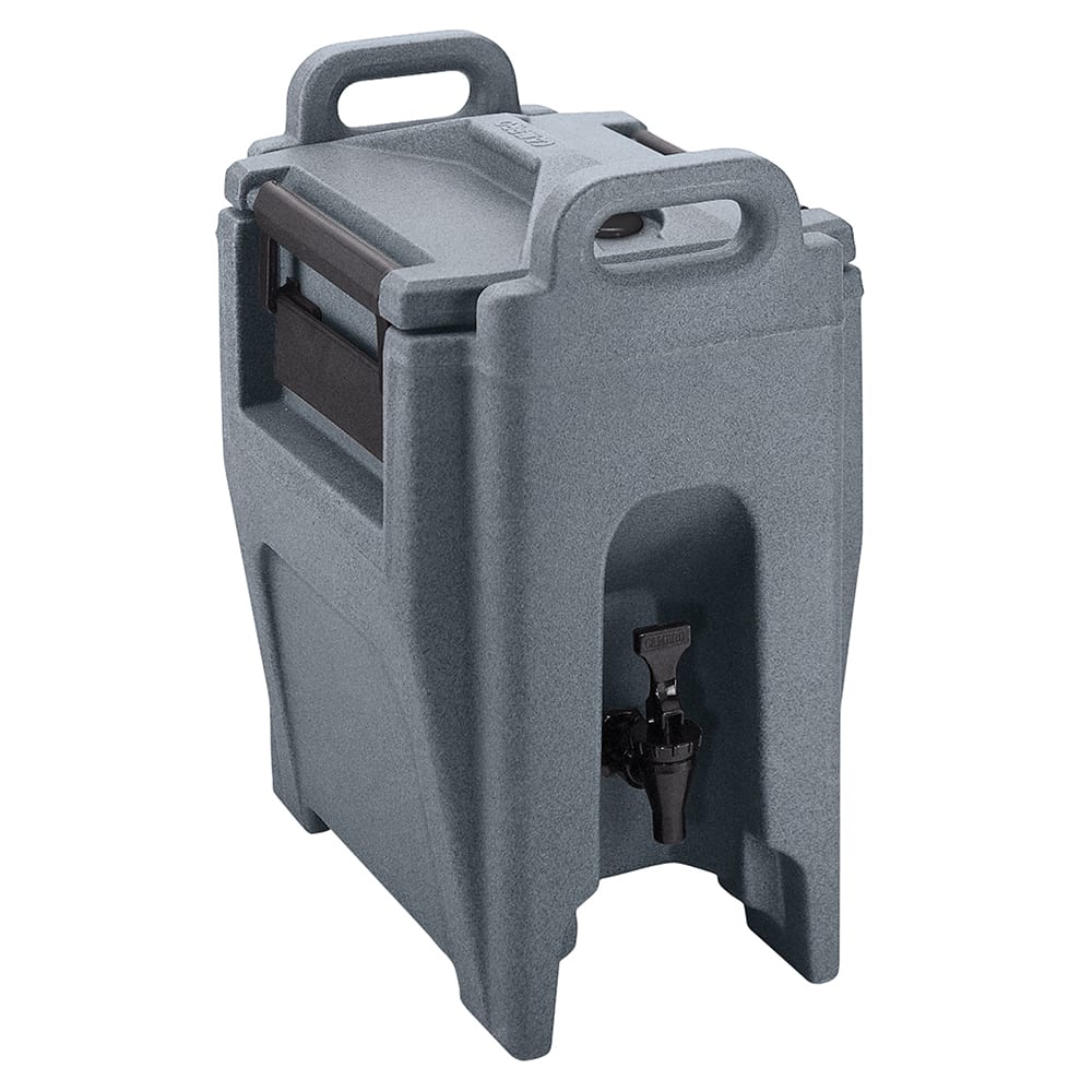 Cambro UC250191 2 3/4 Ultra Camtainer Insulated Beverage Dispenser, Granite Gray, 2.75 Gallon