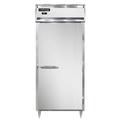 Continental D1RXN Designer Line 36 1/4" 1 Section Reach In Refrigerator, (1) Right Hinge Solid Door, 115v, Silver