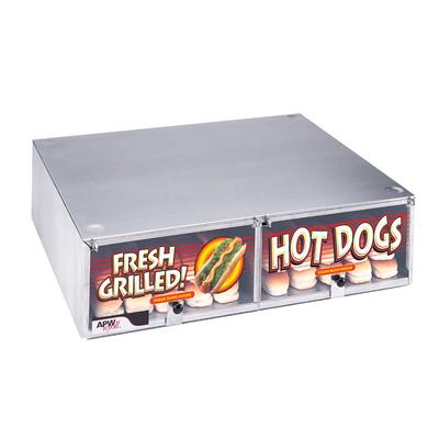 APW Wyott BC-50 Hot Dog Bun Box w/ (144) Bun Capacity, Stainless Steel