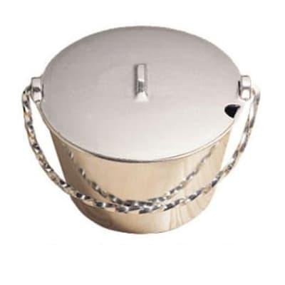 Bon Chef 3008S WH 3-qt Bail Handle Soup Kettle, Aluminum/White