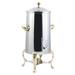 Bon Chef 47005 Renaissance 5 gal Medium Volume Dispenser Coffee Urn w/ 1 Tank, Chafing Fuel, Silver