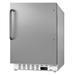Summit ALR46WCSS 20" W Undercounter Refrigerator w/ (1) Section & (1) Door, 115v, Silver