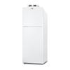 Summit BKRF14W 13 cu ft Refrigerator & Freezer w/ Solid Doors - White, 115v