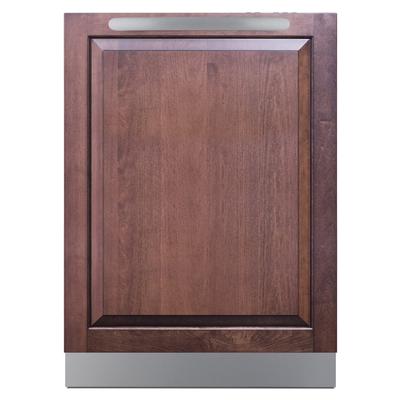 Summit DW245NTADA 24" Built In Dishwasher w/ 8 Cycles - Panel Ready, 115v, Stainless Steel