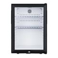 Summit MB27G 1.2 cu ft Countertop Minibar Refrigerator w/ Glass Door - Black, 115v