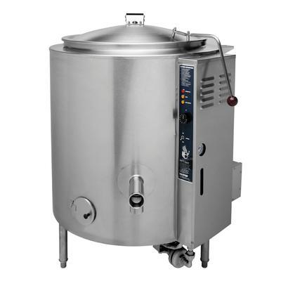 Groen AH/1E-100 LP 100 gal. Steam Kettle - Stationary, 2/3 Jacket, Liquid Propane, Stainless Steel, Gas Type: LP