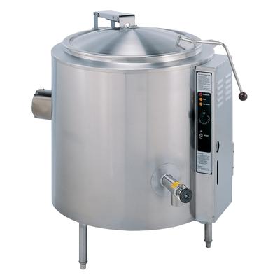 Groen AHS-40 NG 40 gal Steam Kettle - Stationary, 2/3 Jacket, Natural Gas, 115,000 BTU, Stainless Steel, Gas Type: NG
